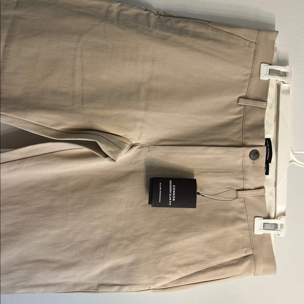 Club Monaco Connor Modern Slim Fit Pants - Beige
